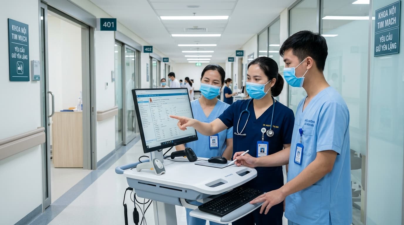 Ứng dụng Trí tuệ nhân tạo trong Hệ thống Hỗ trợ Ra quyết định Lâm sàng và Cảnh báo Tương tác Thuốc tại Bệnh viện Thông minh
